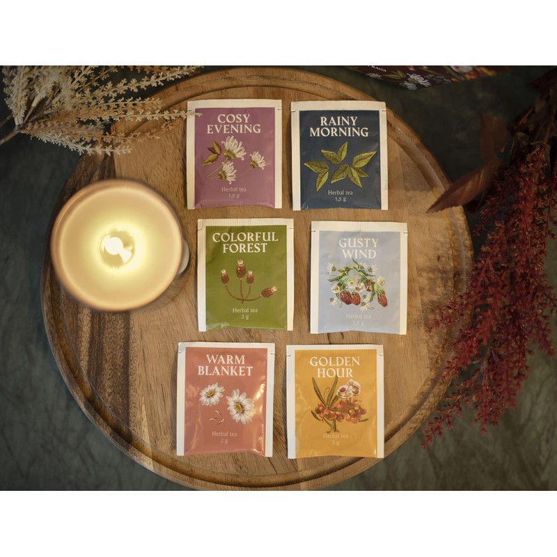 ACORUS Autumn Taste Tea Set, Natural Herbal Tea Variety Pack,