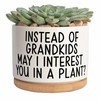 JENVIO Gifts for Mom from Daughter | Ceramic Succulent Pot