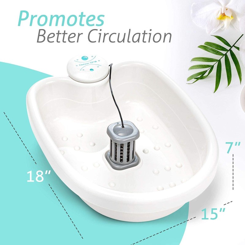 BioEnergizer Foot Spa Pro | Foot Bath Basin Machine for