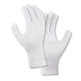 Nylon Knitted Gloves with White PU Coating – CATEGORY 1