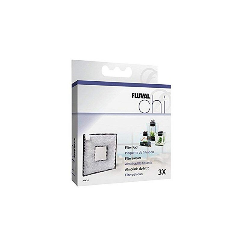 Fluval Chi II Replacement Filter Pad, 3-Pack