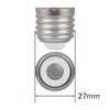 2 x Bell 04926 23W Ultra Mini T2 Spiral Lamp