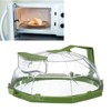 Microwave Food Cover with Handle High Temperature Resistant Microwave Splatter