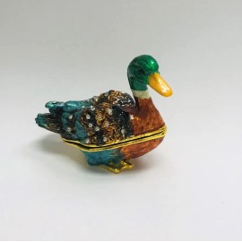 Cristiani Collezione Mallard Jewelry Trinket Box Black Friday Sale