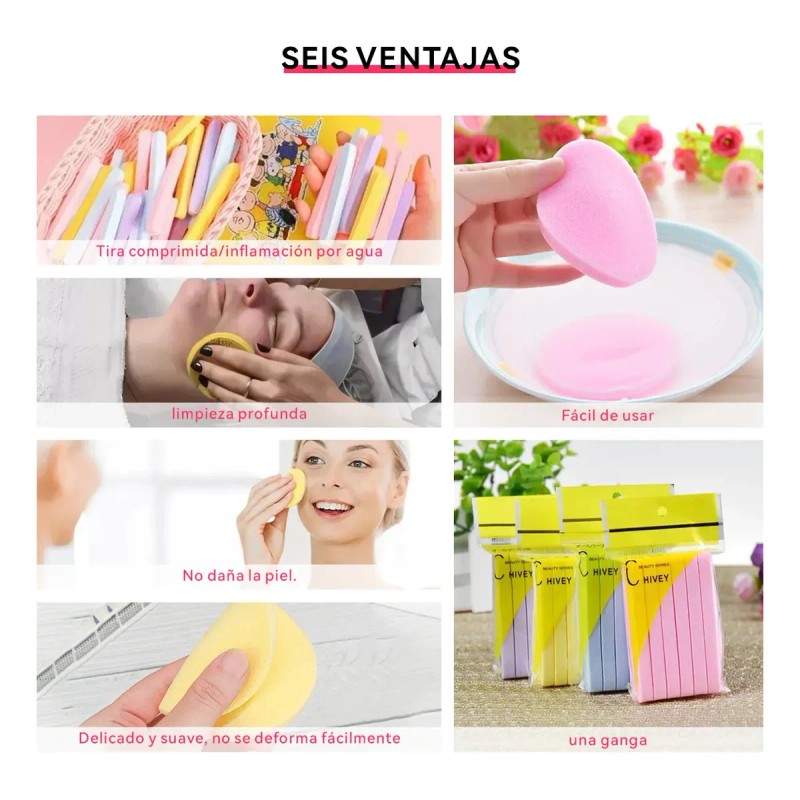 Toallitas Exfoliantes Tudomro Doble Cara 10 Piezas