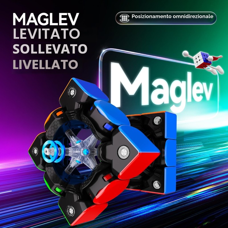 GAN V100 Maglev UV Cubo di Velocità Professionale Speed cube