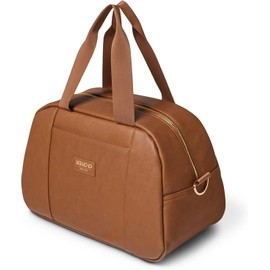 RZHomestore Igloo Luxe™ Satchel Cool Bag Handbag 15 Can Premium Soft Sided Bag (Cognac)