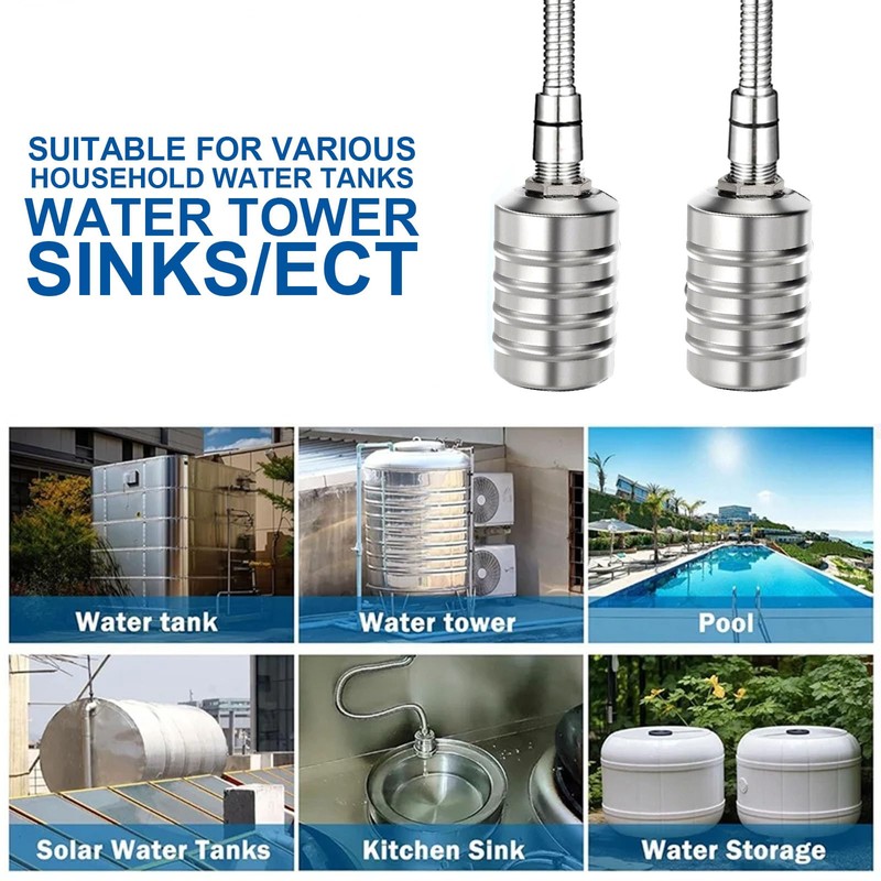 Float Valve, Automatic Water Level Control Stainless Steel Water Level