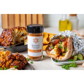 Savory Spice Shawarma Seasoning - Salt-Free Chicken Shawarma Spice Blend | Shawarma Grilling Spices for Chicken, Beef & Lamb (1 Cup Bag - Net: 4.2 oz)