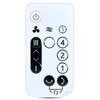 CLVIZCXOM New Remote Control Replacement for Iris Ohyama Woozoo Silent