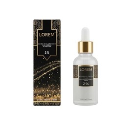 LOREM Serum Facial Ácido Hialurónico 2% con Péptidos de Colágeno y Elastina, Antiarrugas y Reafirmante, 30ml