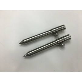 TMC 2 x 16mm diameter Stainless Steel Bank sticks/Goal post 15-25 cm. Carp, Coarse