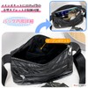 MT's SHOP SH389 Shoulder Bag, Pochette, Compact, Lightweight, Nylon, Glossy,