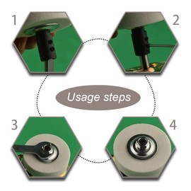 YongXiangPeng Single Open End Spanner,Flat Spanner 30mm Compression Fitting Spanner,Lightweight Wrench Nut Spannerfor Narrow Space Caravan Fixing