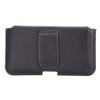DFV mobile - Leather Horizontal Belt Case with Card Holder