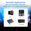 QINJOOELC XLR to BNC Adapter XLR 3 Pin Female to