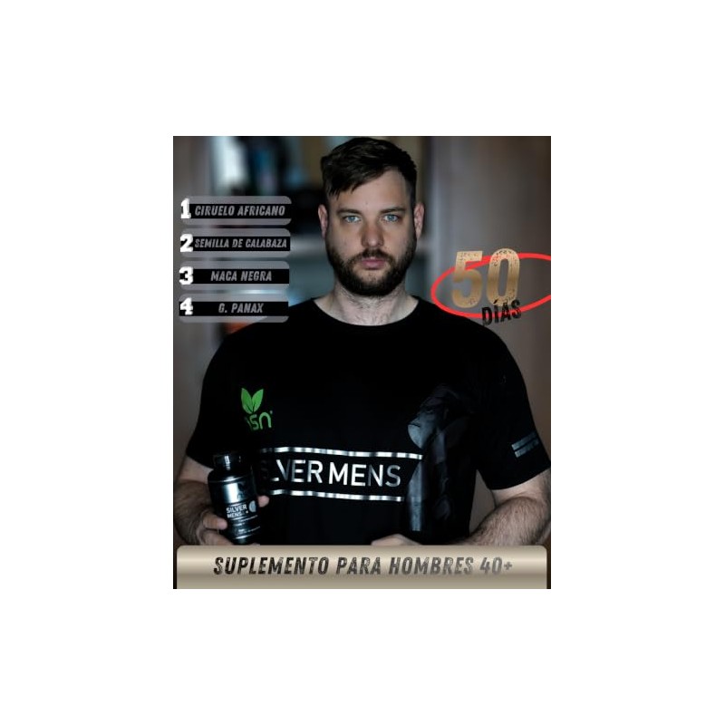 NSN | Silver Mens | Suplemento para hombres 40+ |