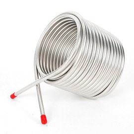 Cooling Coil Pipe, Stainless Steel Immersion Wort Chiller Cooling Coil Pipe for Home Brewing
