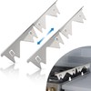 Stainless Steel Stove Counter Gap Cover (2 Pack), Oven Gap