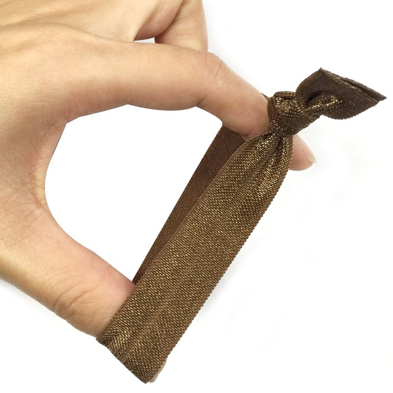 Wrapables Assorted Ribbon Hair Ties Ponytail Holder, Lucky