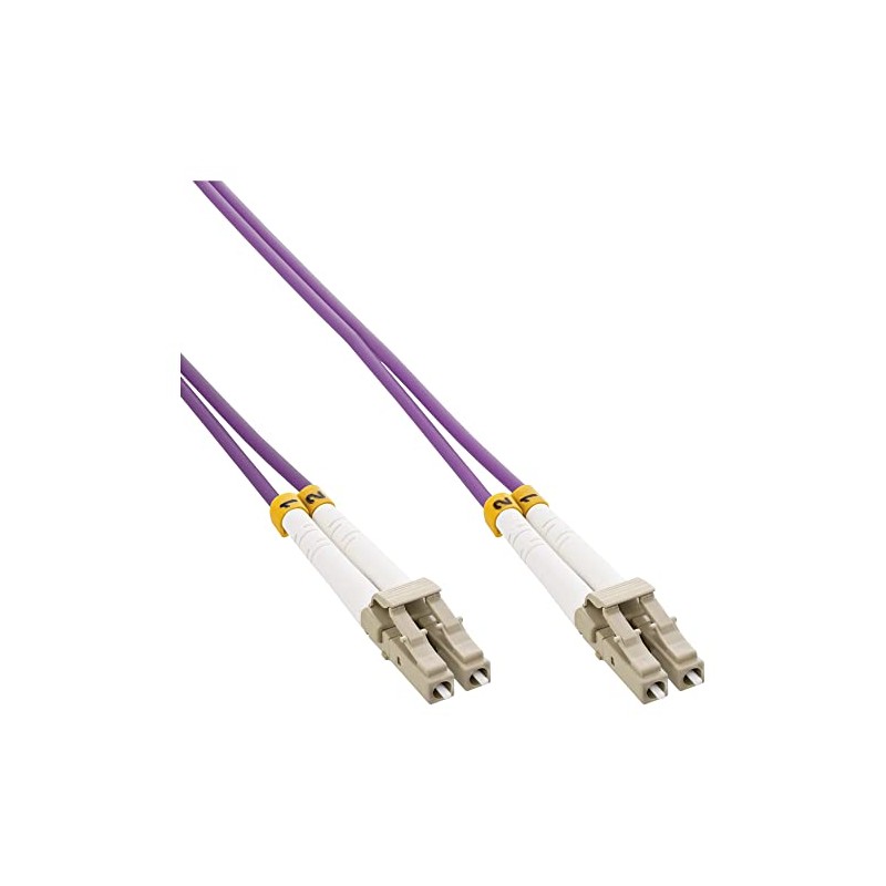 InLine® 88541P Fibre Optic Duplex Cable LC to LC /