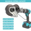 Electric Drill Plate Cutter, Electric Sheet Metal Drill Shear Attachment