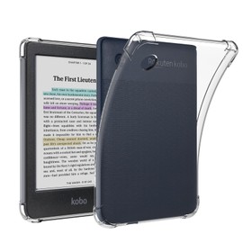RSAquar Funda Transparente para el Kobo Clara Colour/BW/2E - Cubierta Trasera de Silicona Ligera y Resistente a los arañazos
