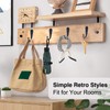 14 PCS Wall Mounted Hooks Coat Hooks with 30 PCS