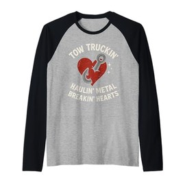 Tow Truck Pride Diesel Life Heavy-Duty Rescue Crew Gear Raglan Baseball Tee