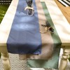 DII Indoor/Outdoor Re-Usable Tabletop Collection Tonal Lattice, Machine Washable, Table