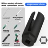 YGCQFH Oxygen Sensor Socket with Side Wire Cutout, Oxygen Sensor