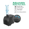 Knifel Submersible Pump 200GPH Ultra Quiet with Over Heating Protection