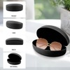 CHZZMS 4 PACK Extra Large Hard Shell Eyeglasses Case, Protective