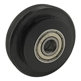 12021, 45 Series Roller Wheel with Ball Bearing Hub