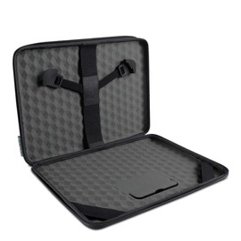 Belkin Air Protect Always-On Slim Laptop Case - Protective Carrying Case for 11in Laptops & Chromebooks, Durable & Lightweight Design w/Shoulder Strap, Ideal for Students & Professionals - Black