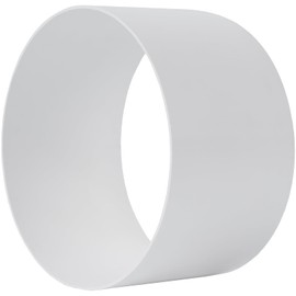 Repa Market 6" Inch / 150 mm Round Plastic Duct Pipe Connector - Female Fit Flexible Ducting Extension - Dryer Vent Connection - Inline Air and Water Flow - Extraction Pipe Lines