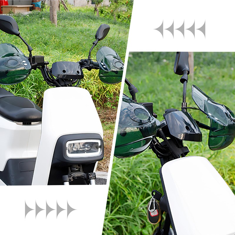 OBEST Knuckle Guard, Motorcycle Steering Wheel Cover, Windshield Cover, Hand