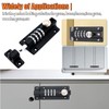 Combination Door Security Slide Latch Lock,Chumiug® High Security Digit Pin