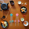 2Pairs Chopsticks Training Sailor Moon Chopsticks Reusable Metal Training Stainless