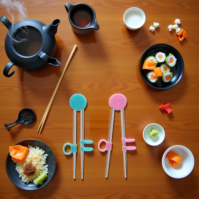 2Pairs Chopsticks Training Sailor Moon Chopsticks Reusable Metal Training Stainless