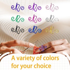 3 PCS Hand Crochet Tension Rings, Crochet Finger Guard, Yarn Tension Control Rings for Lefties and Righties, Adjustable Companion Rings, Gifts for Hand Crocheters Knitters, Moms (Glod)