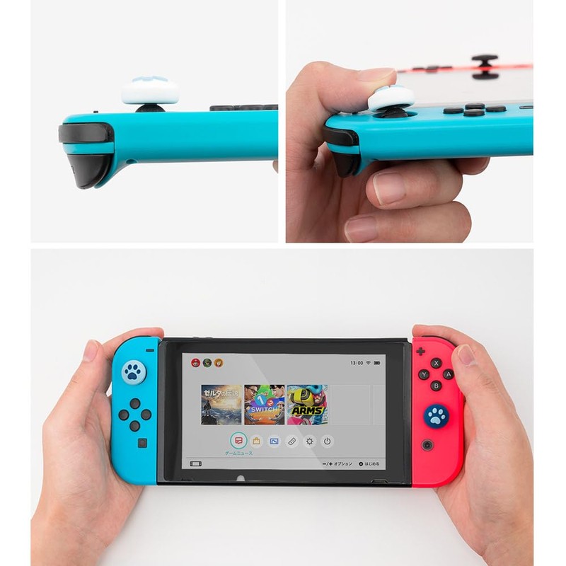 [Switch/Switch Lite Compatible] For Switch Stick Cover, Analog Stick Cover,