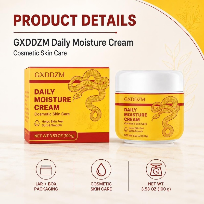 Crema Hidratante Diaria para el Cuidado de la Piel, 100