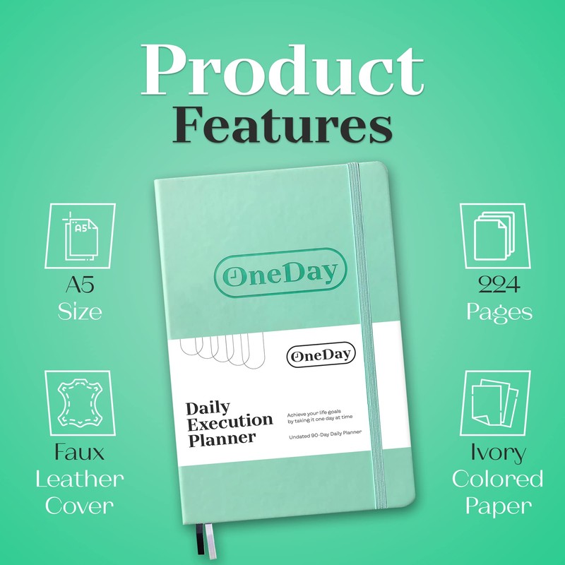 One Day - Daily Execution Planner - Boundless Black -