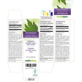 Naturalma Motherwort (Leonurus cardiaca) herb with Flowers Alcohol-Free Tincture - 4 fl oz Liquid Extract in Drops - Herbal Supplement - Vegan