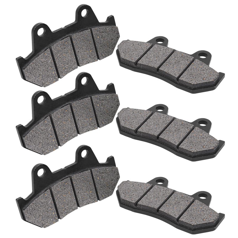 AHL Semi-metallic Front & Rear Brake Pads Set for Honda