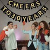 Cheers to 30 40 50 60 70 80 Years Birthday