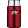 Thermos Stainless King Vacuum Insulated Food Jar, 710ml, Red, SK3020RAUS