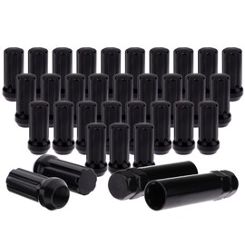 32PCS Lug Nuts+2 Keys, ANGLEWIDE 9/16" Solid Chrome Studs Set 2"(50.8mm) Height fit for 2006-2008 for Dodge for Ram 1500/1994-2010 for Dodge for Ram 2500/1999-2003 for Dodge for Ram 2500 Van