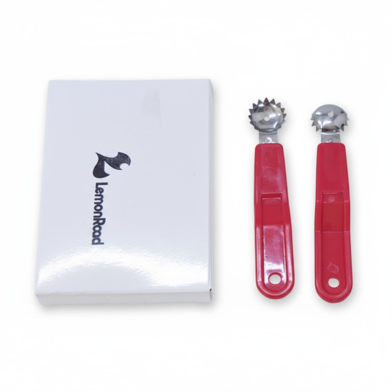 LemonRoad 4 Pcs Tomato Corer Tool Strawberry Huller Stem Remover